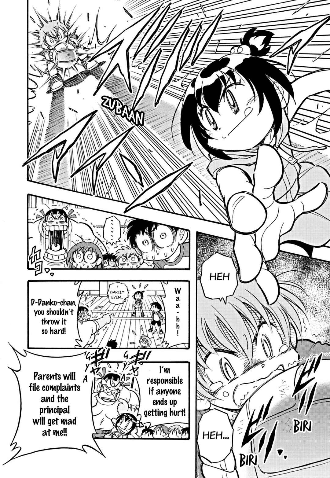 Flaming Fightball Girl Dodge Danko Chapter 1 - Page 12