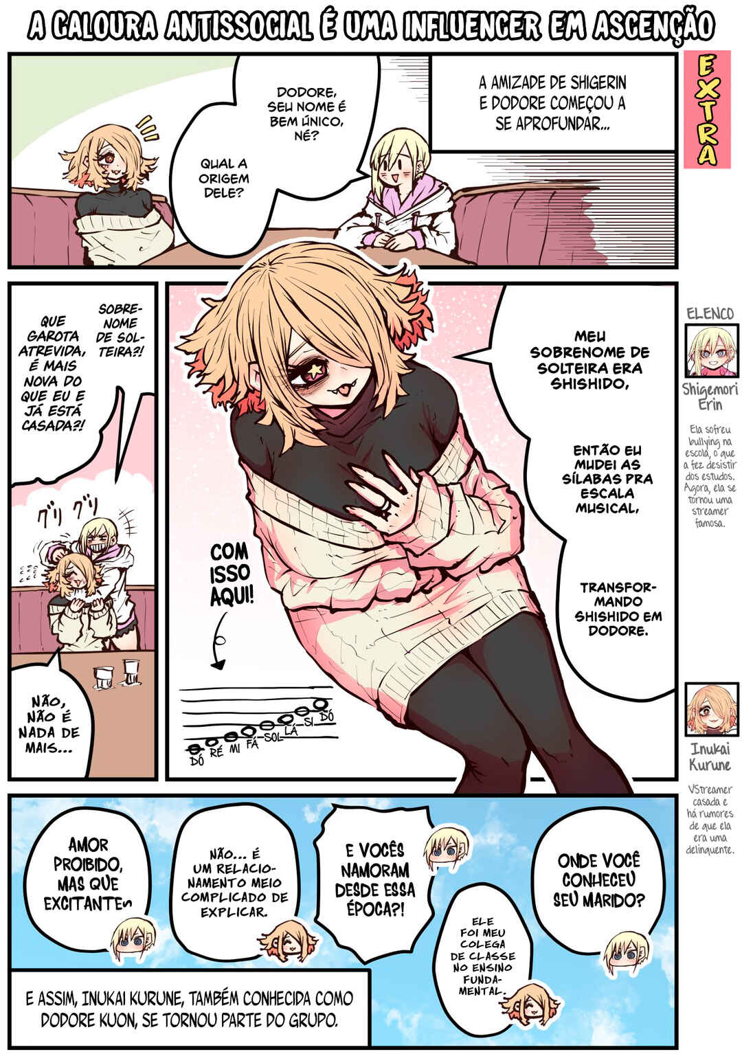 Kouhai wa Inkya Agari no Influencer Chapter 19.5 - Page 3