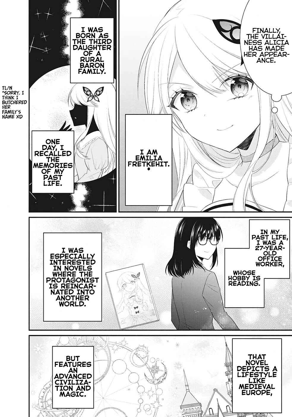 Moumoku no Koushaku Reijou ni Tensei Shimashita Chapter 8 - Page 7