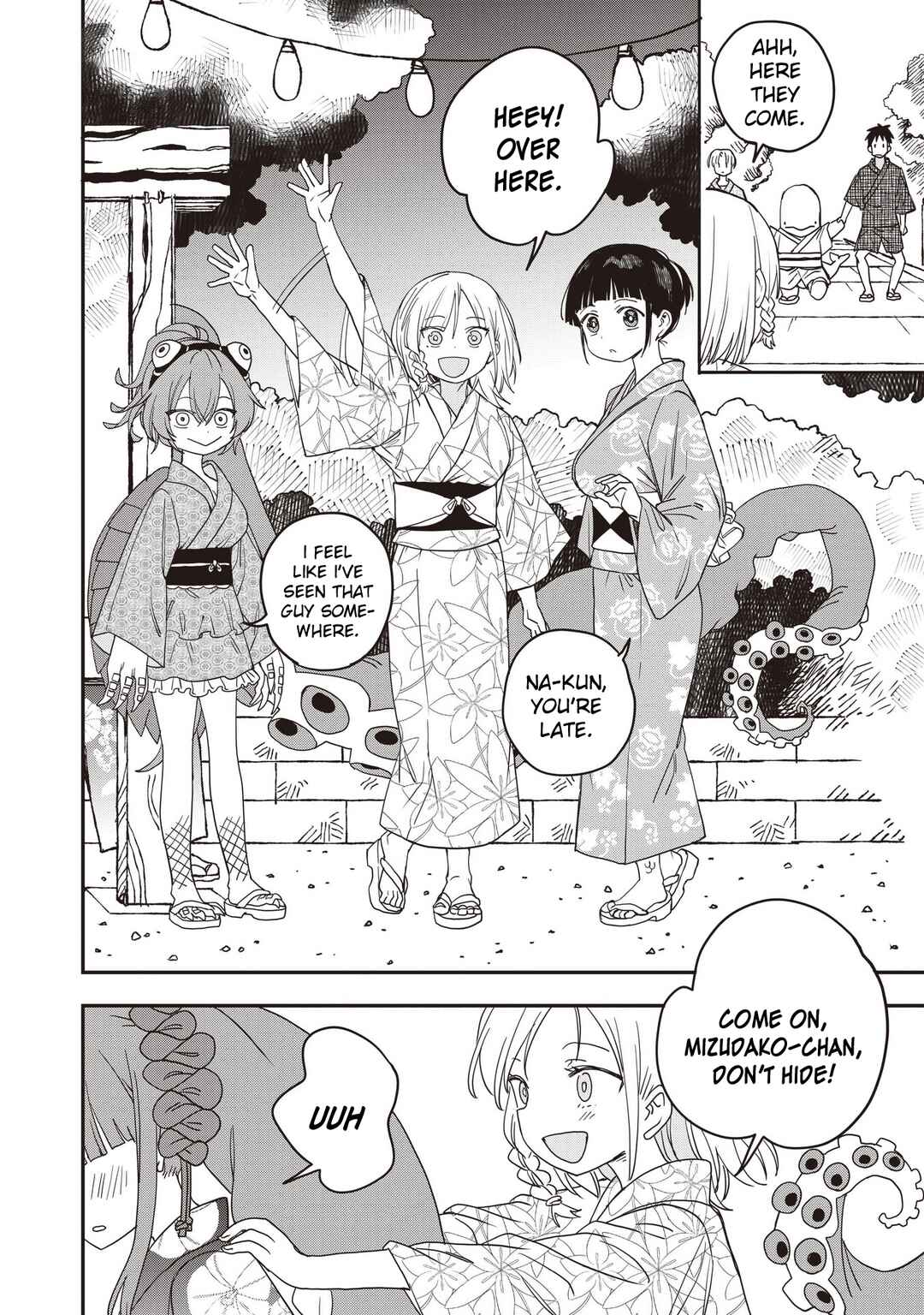 Mizudako-chan kara wa Nigerarenai! Chapter 34 - Page 12