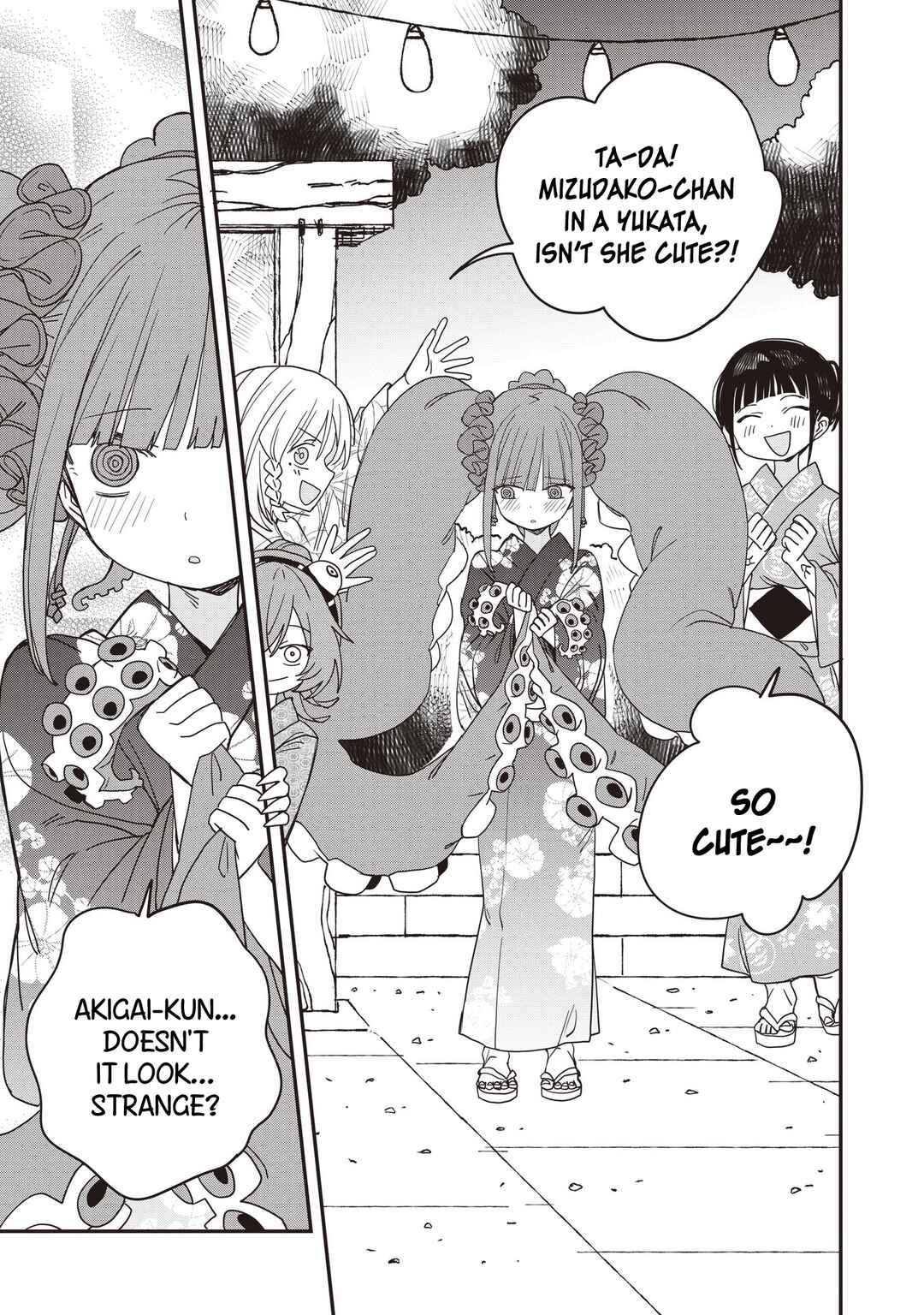 Mizudako-chan kara wa Nigerarenai! Chapter 34 - Page 13