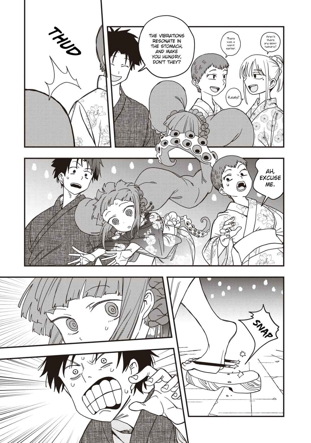 Mizudako-chan kara wa Nigerarenai! Chapter 34 - Page 23