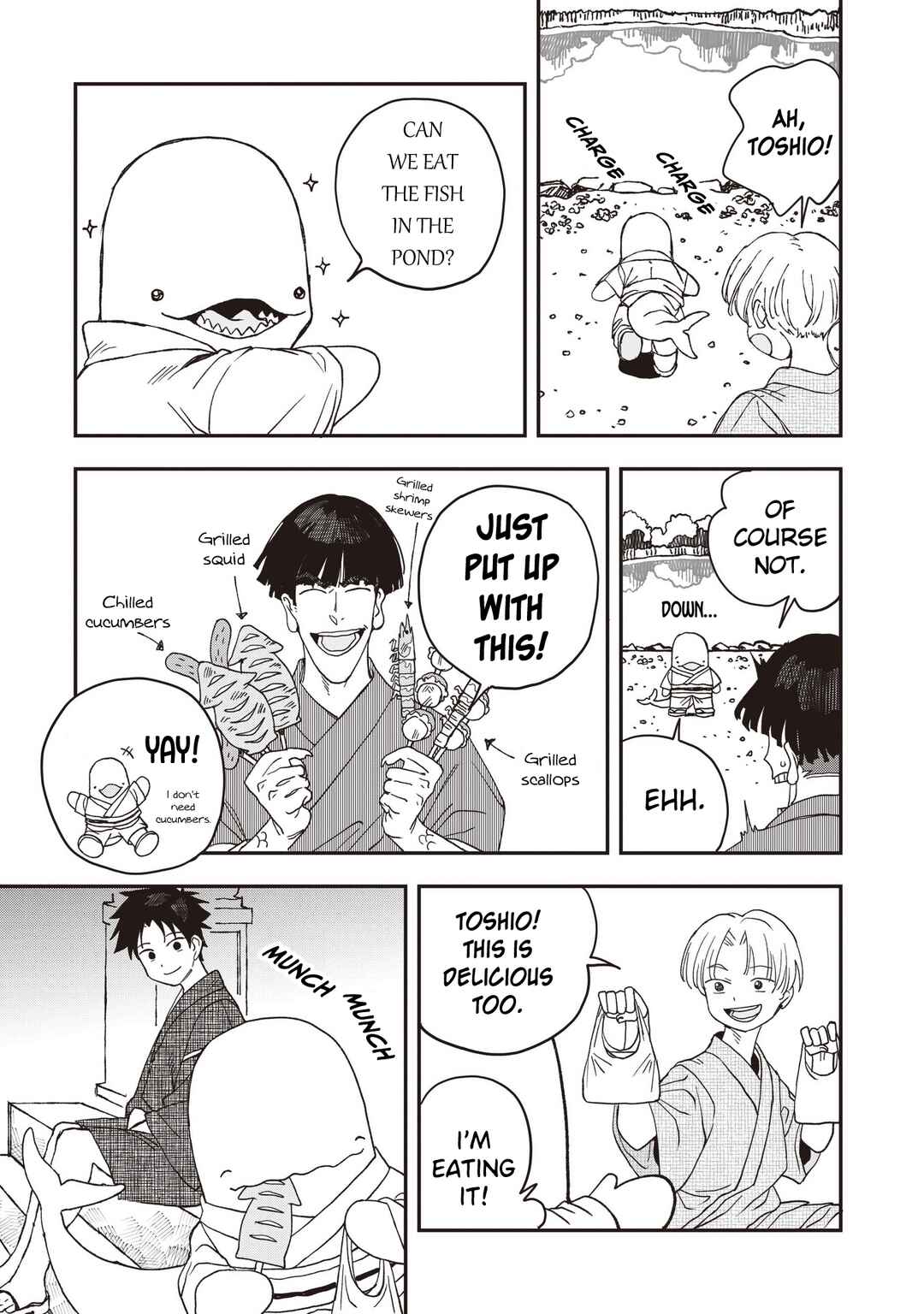 Mizudako-chan kara wa Nigerarenai! Chapter 34 - Page 3