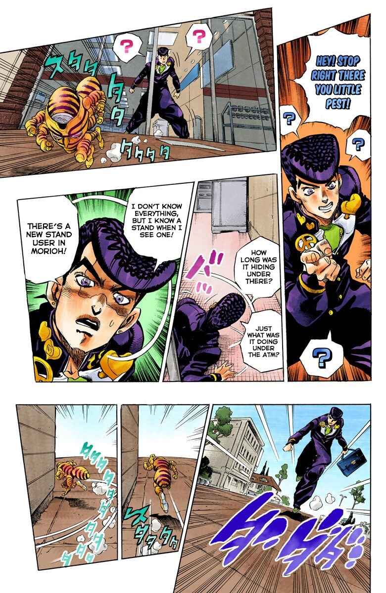 JoJo no Kimyou na Bouken: Part 4 - Diamond wa Kudakenai Color-ban Chapter 70 - Page 10