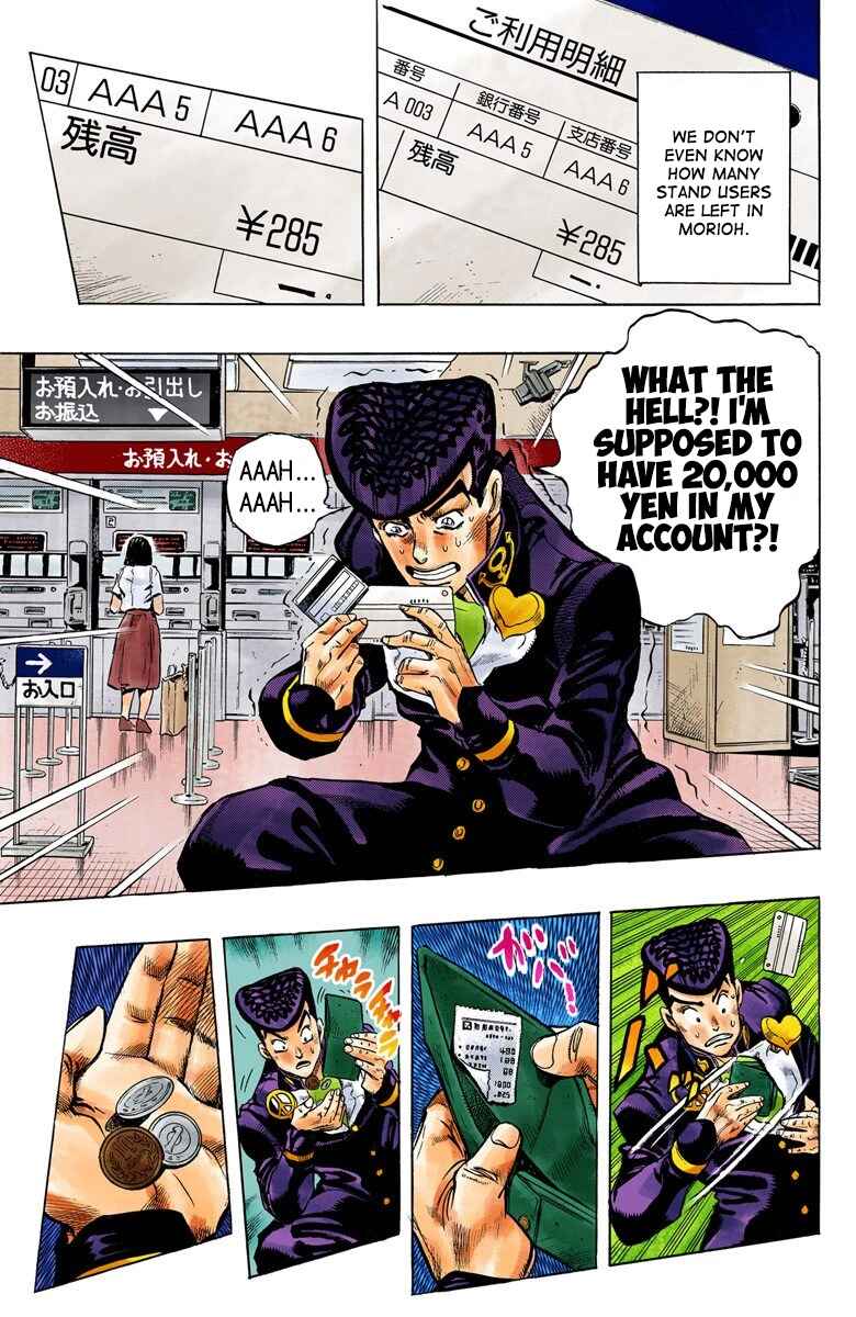JoJo no Kimyou na Bouken: Part 4 - Diamond wa Kudakenai Color-ban Chapter 70 - Page 4