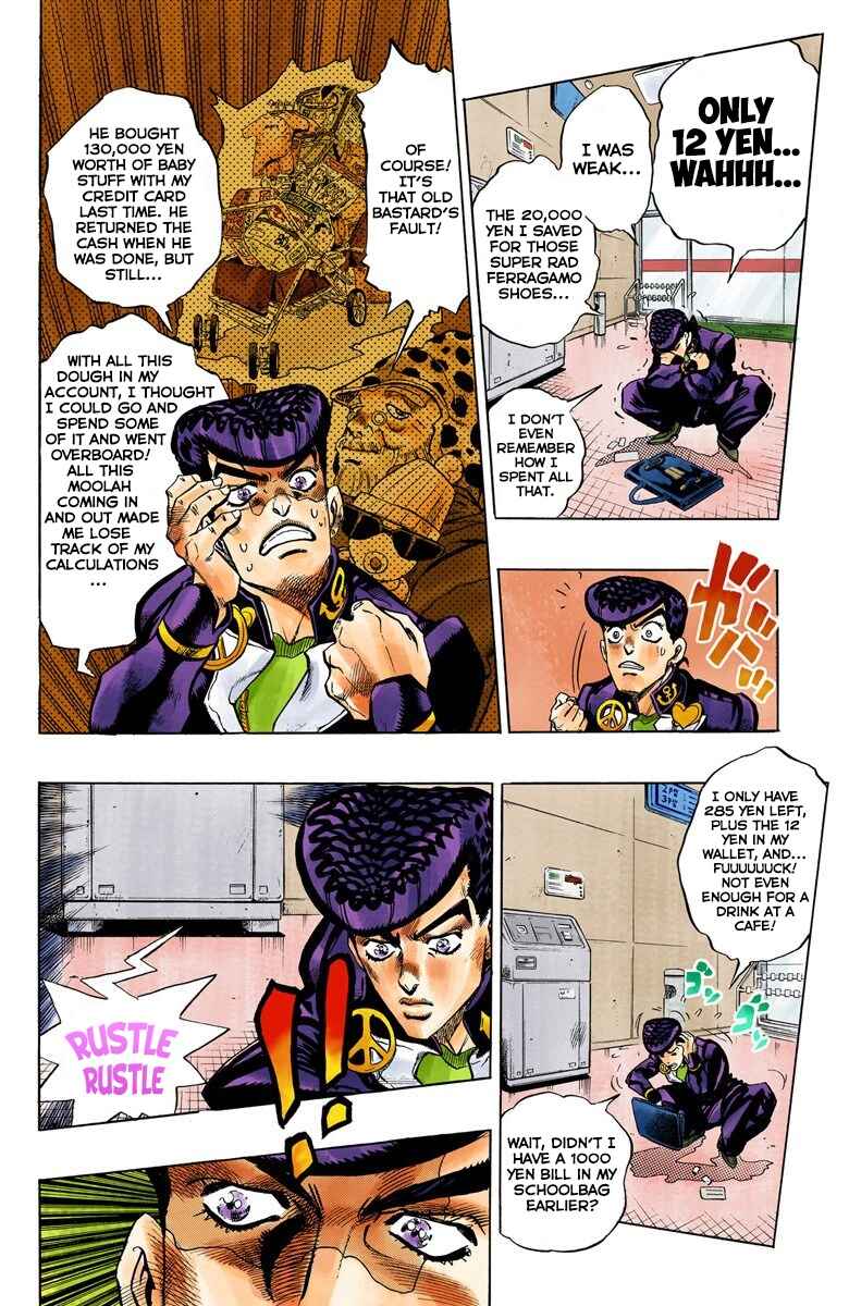 JoJo no Kimyou na Bouken: Part 4 - Diamond wa Kudakenai Color-ban Chapter 70 - Page 5
