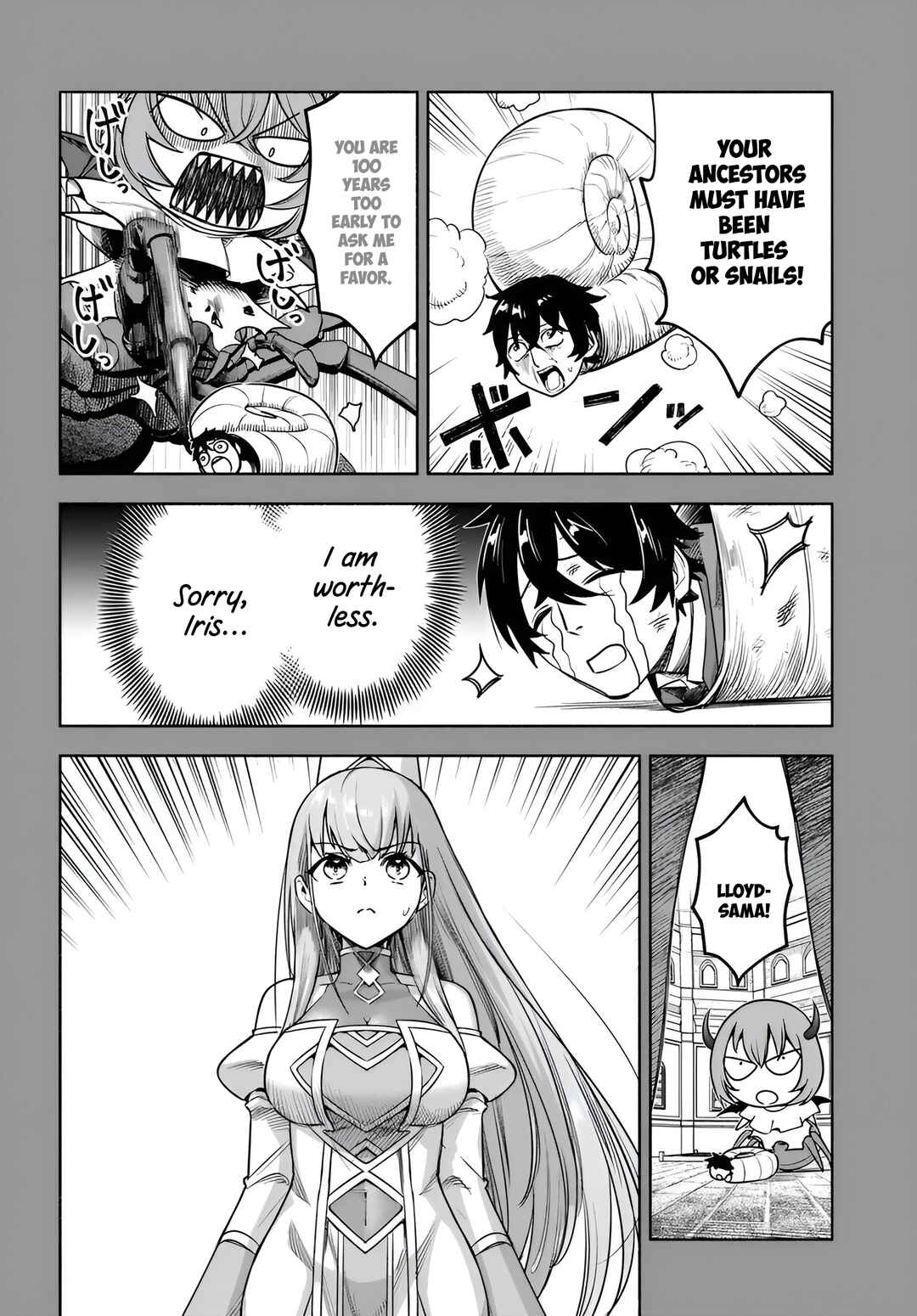 Ore Igai Dare mo Saishu Dekinai Sozai na no ni "Sozai Saishuritsu ga Hikui" to Pawahara suru Osananajimi Renkinjutsushi to Zetsuen shita Senzoku Madoushi, Henkyou no Machi de Slow Life wo Okuritai. Chapter 12 - Page 8