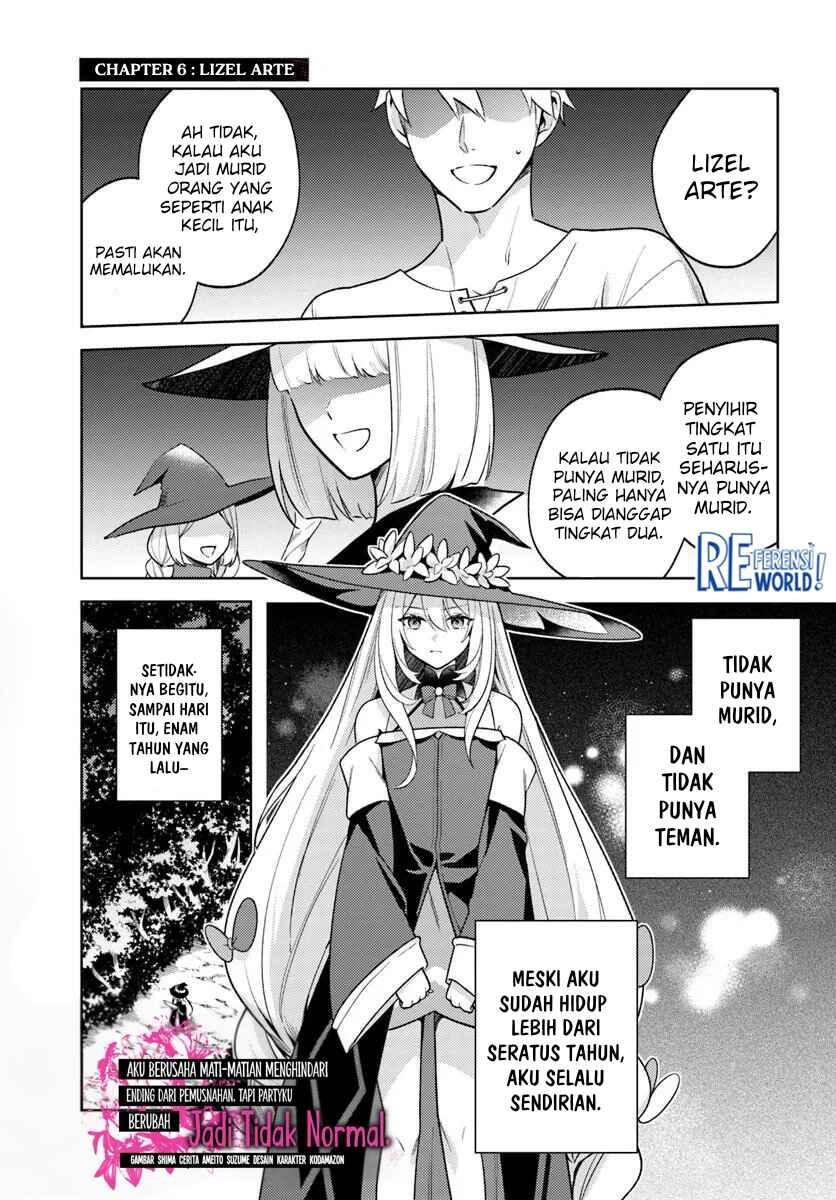 Zenmetsu End o Shinimono-gurui de Kaihi Shita. Party ga Yanda. Chapter 6.1 - Page 2