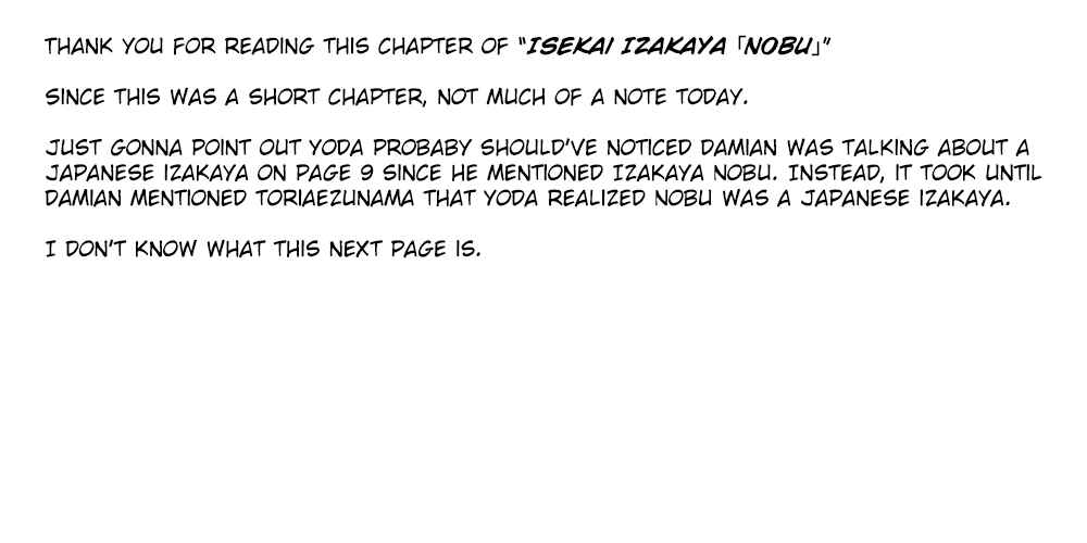 Isekai Izakaya "Nobu" Chapter 81 - Page 18