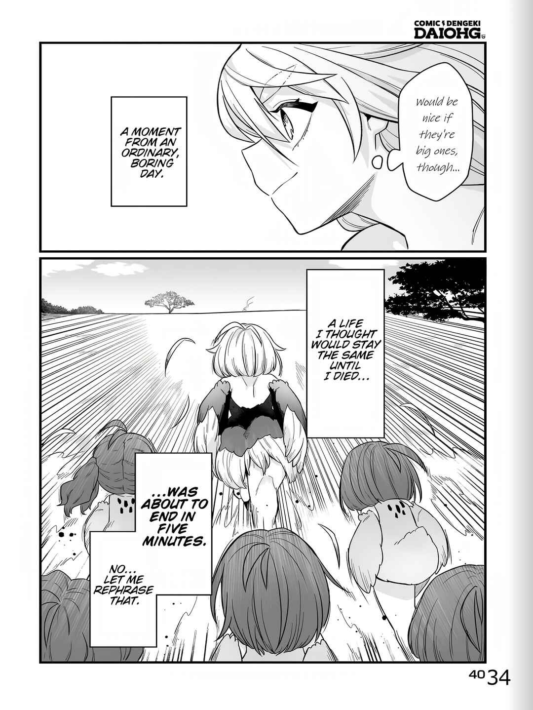 Dachou Juujin no Hachamecha Musou: Aho Kawaii Saikyou Shuzoku no Leader ni Narimashita Chapter 1 - Page 34