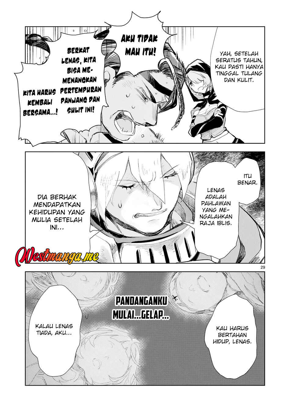 Elf Tsuma to Hajimeru Yuukyuu no Tabi: Densetsu no Yuusha, Aisuru Elf to Tomoni 100-nenmae ni Sukutta Sekai o Tabi Suru Chapter 1 - Page 25