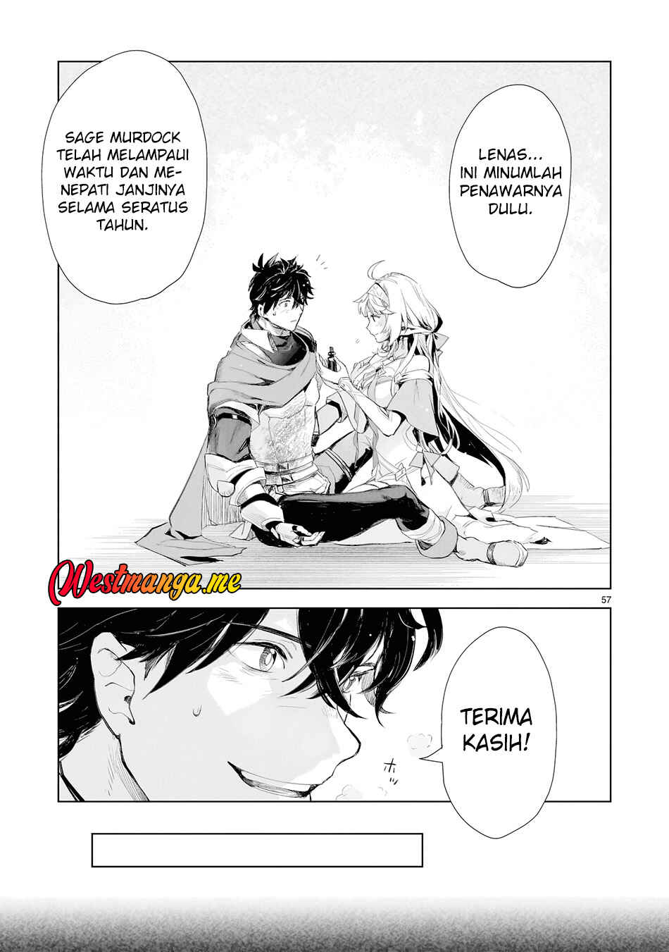Elf Tsuma to Hajimeru Yuukyuu no Tabi: Densetsu no Yuusha, Aisuru Elf to Tomoni 100-nenmae ni Sukutta Sekai o Tabi Suru Chapter 1 - Page 49