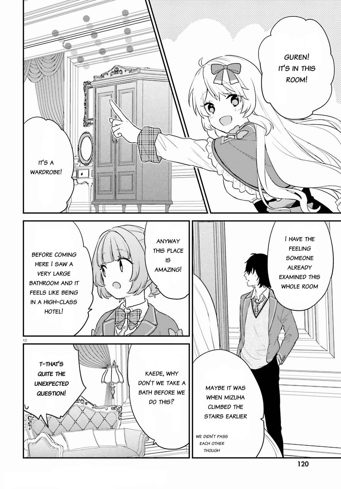 Jishou F-Rank no Oniisama ga Game de Hyouka sareru Gakuen no Chouten ni Kunrin suru Sou desu yo? Chapter 34 - Page 12