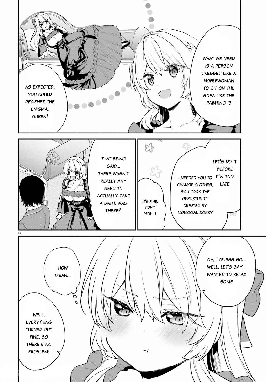 Jishou F-Rank no Oniisama ga Game de Hyouka sareru Gakuen no Chouten ni Kunrin suru Sou desu yo? Chapter 34 - Page 24