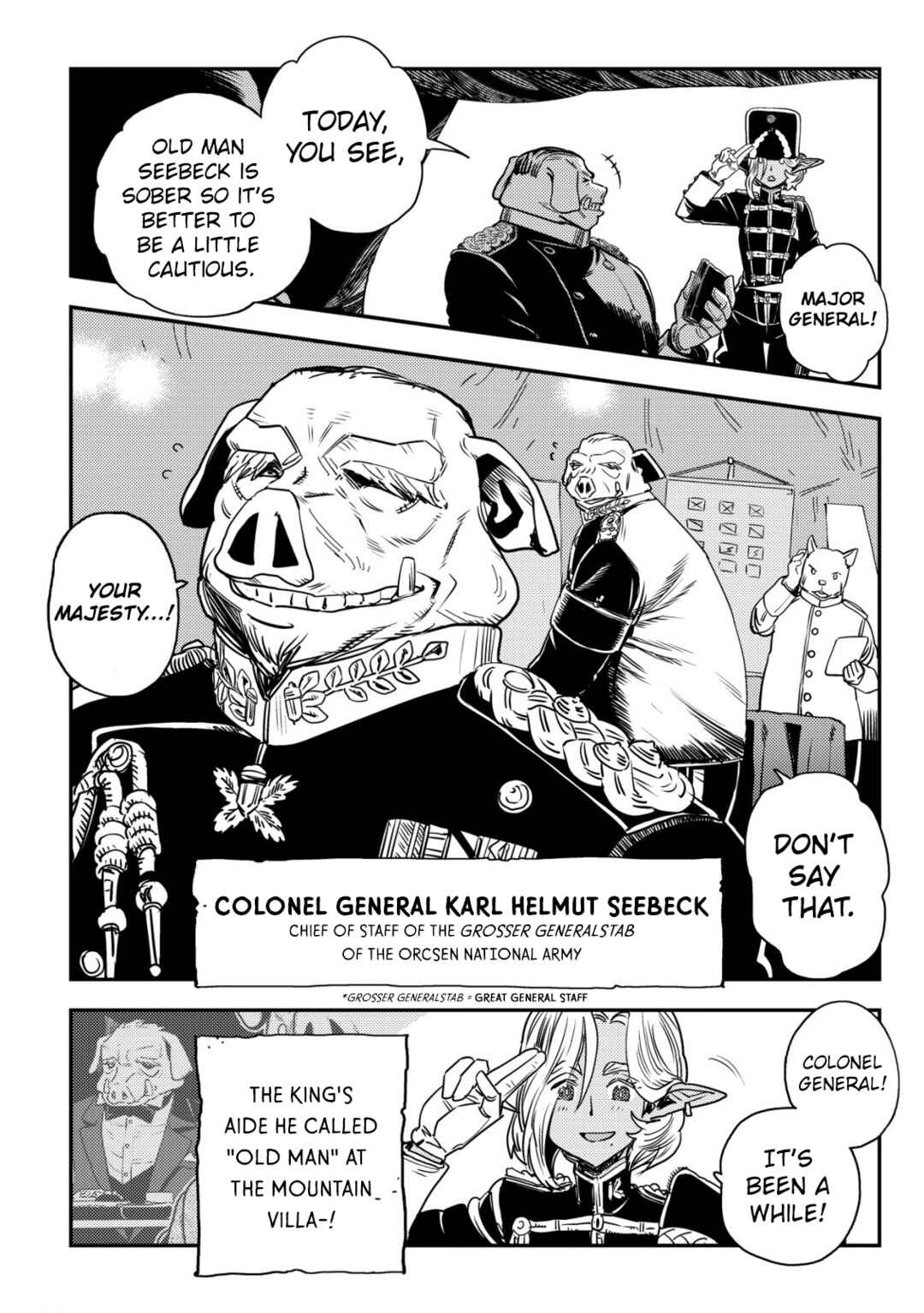 Orcsen Oukokushi ~Yaban na Orc no Kuni wa, Ikanishite Heiwa na Elf no Kuni wo Yakiharau ni Itatta ka~ Chapter 3 - Page 15