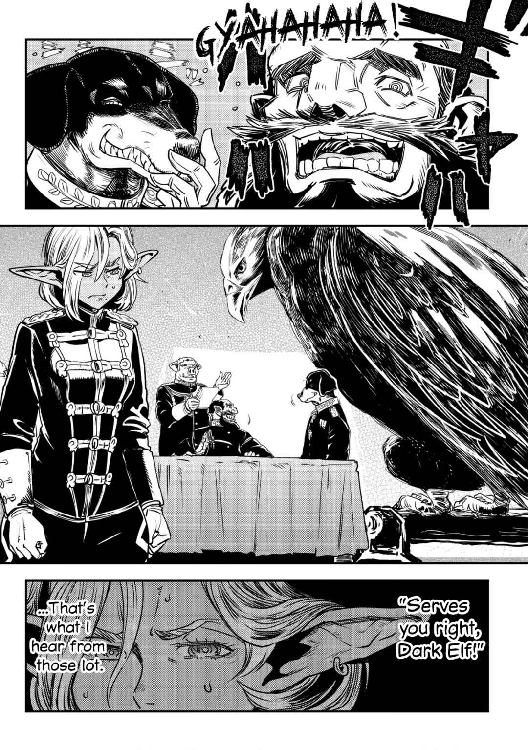 Orcsen Oukokushi ~Yaban na Orc no Kuni wa, Ikanishite Heiwa na Elf no Kuni wo Yakiharau ni Itatta ka~ Chapter 3 - Page 22