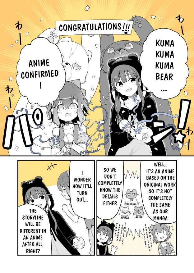 Kuma Kuma Kuma Bear Chapter 39.5 - Page 1