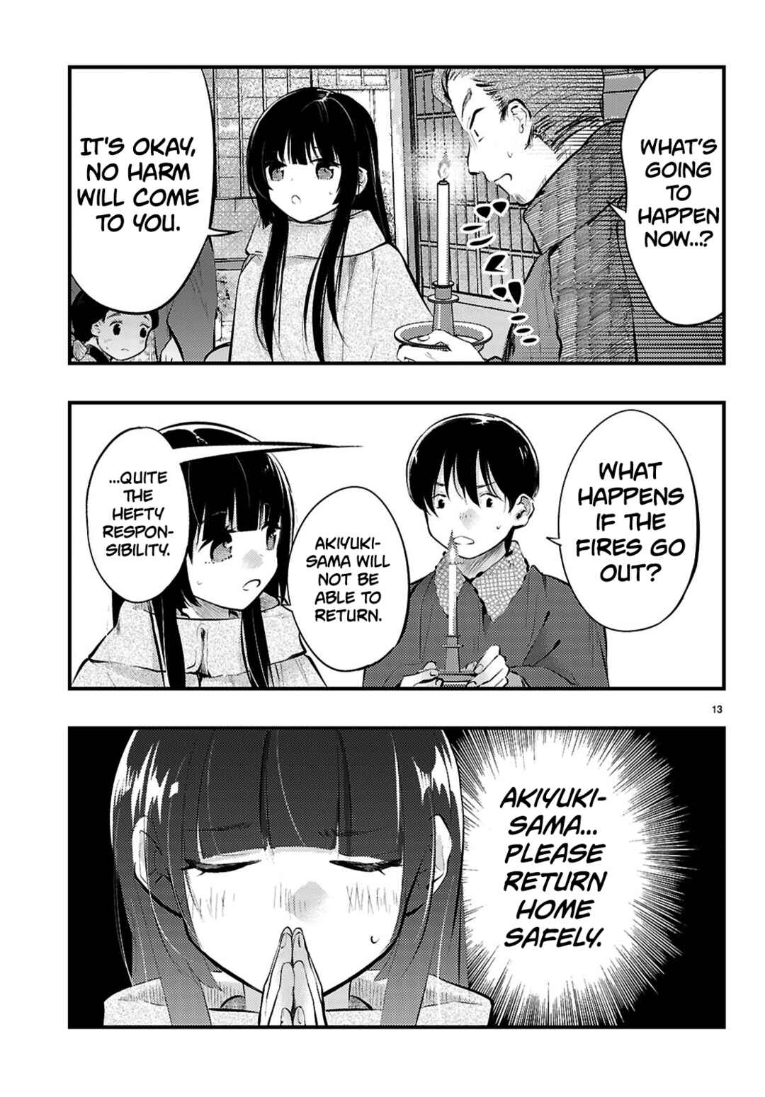 Tsuma no Kigen de Tenkou ga Kawaru Hanashi Chapter 18 - Page 13