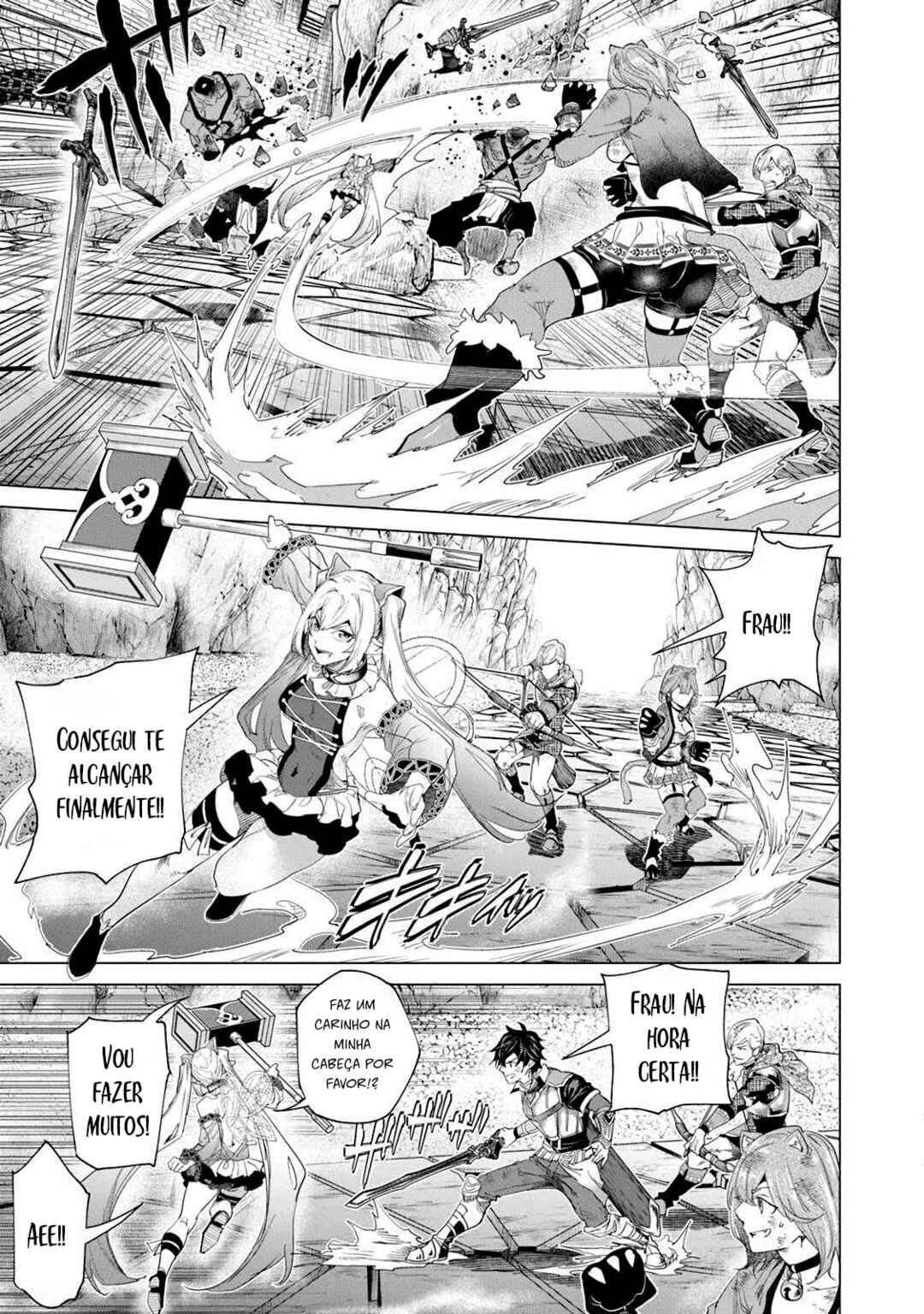 Keikenchi Chochiku de Nonbiri Shoushin Ryokou ~Yuusha to Koibito ni Tsuihou Sareta Senshi no Mujikaku Zamaa~ Chapter 37 - Page 12
