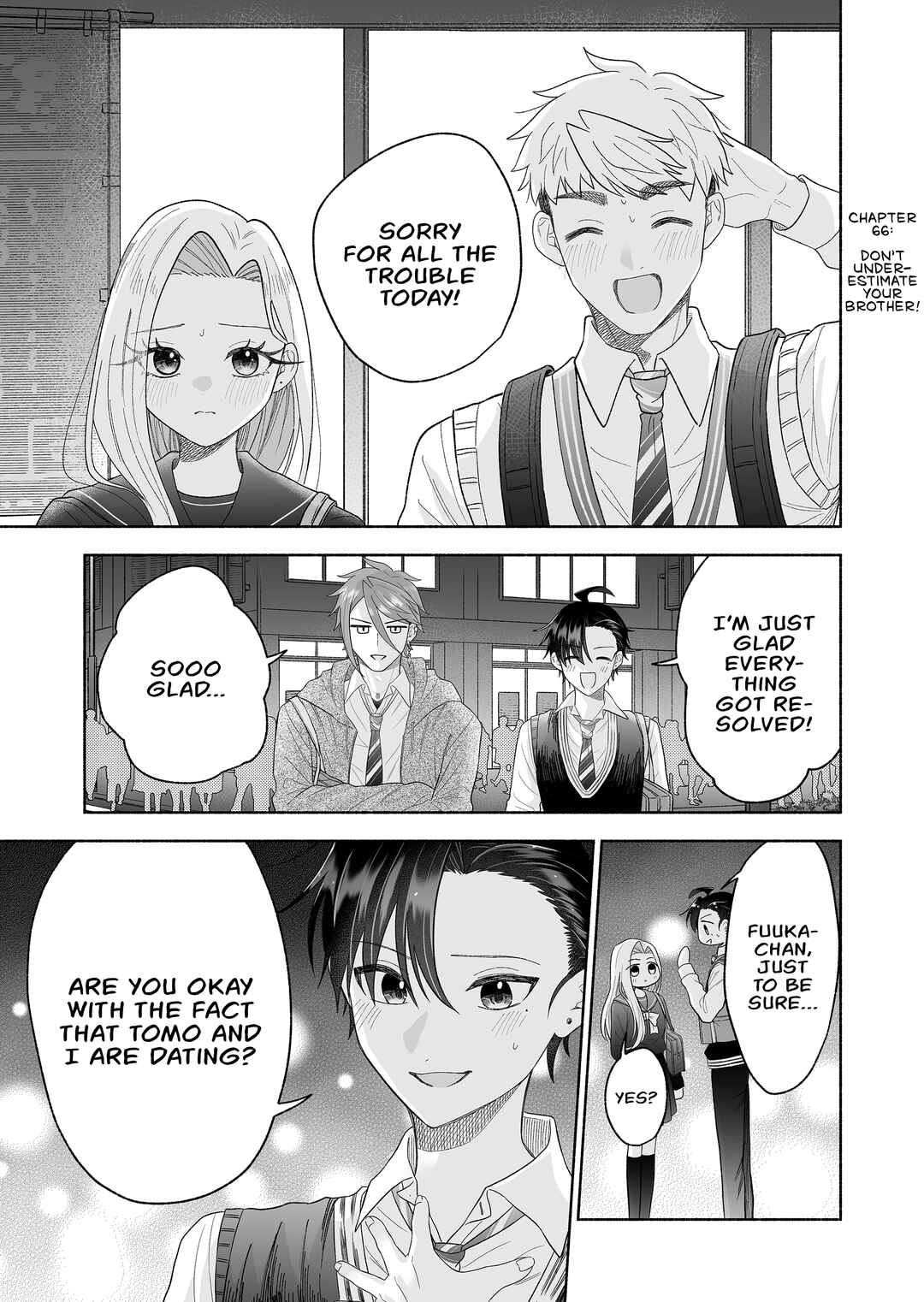 Kakkoii Onnanoko to 12-centi no Yakusoku Chapter 66 - Page 1