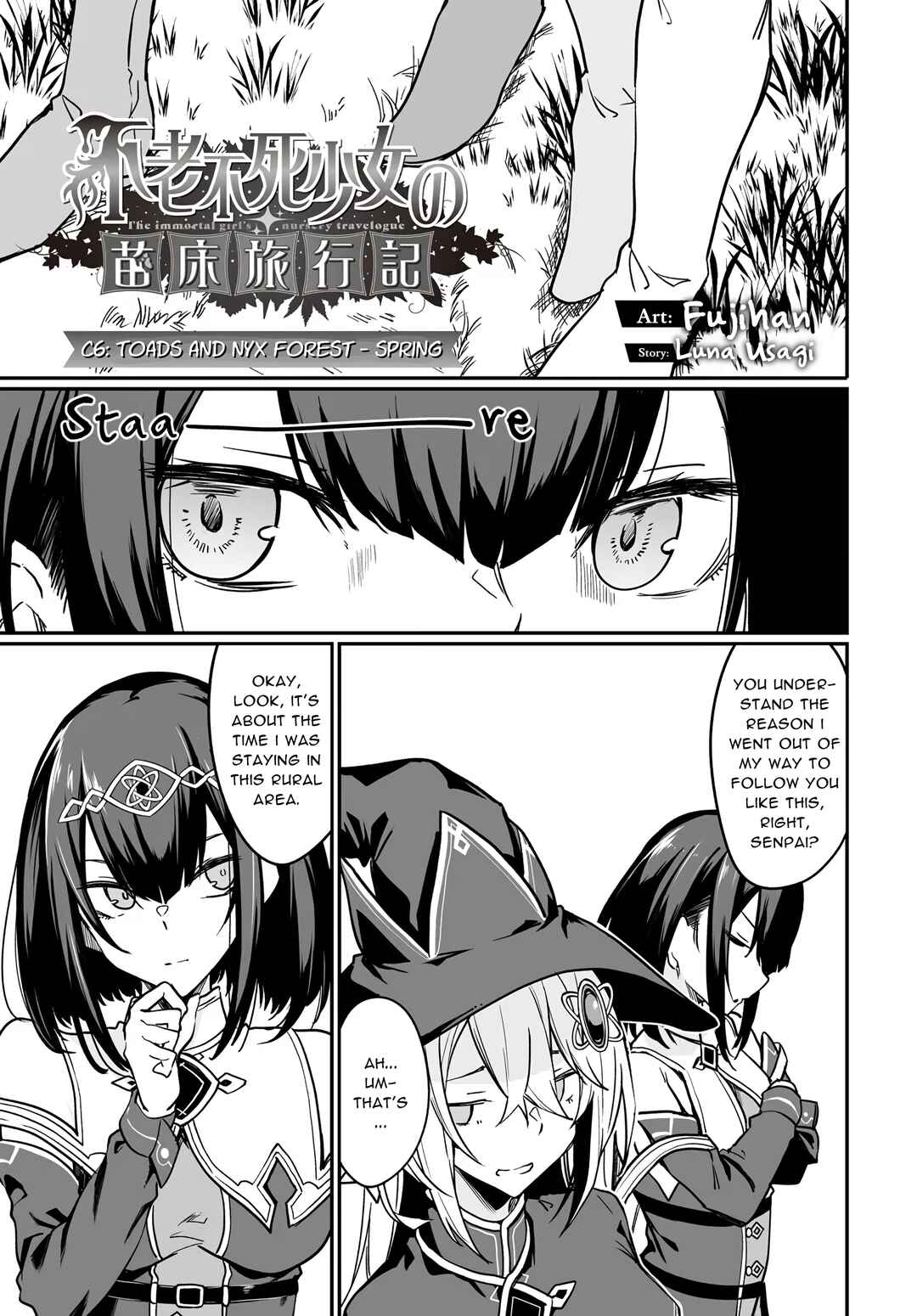 Furoufushi Shoujo no Naedoko Ryokouki Chapter 6.1 - Page 1