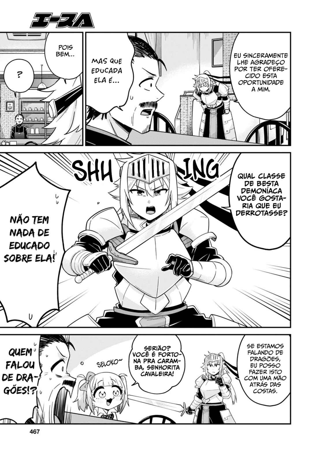GAL and KNIGHTESS Chapter 4 - Page 8