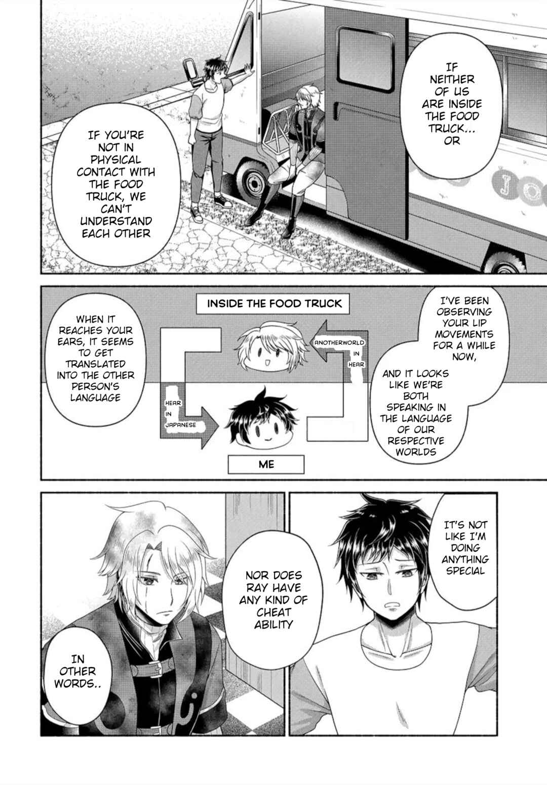 Food Truck "Deli-joy" - Shasou Kara Isekai e Umaimono Mitsuyu Hanbaichuu! Chapter 8 - Page 10