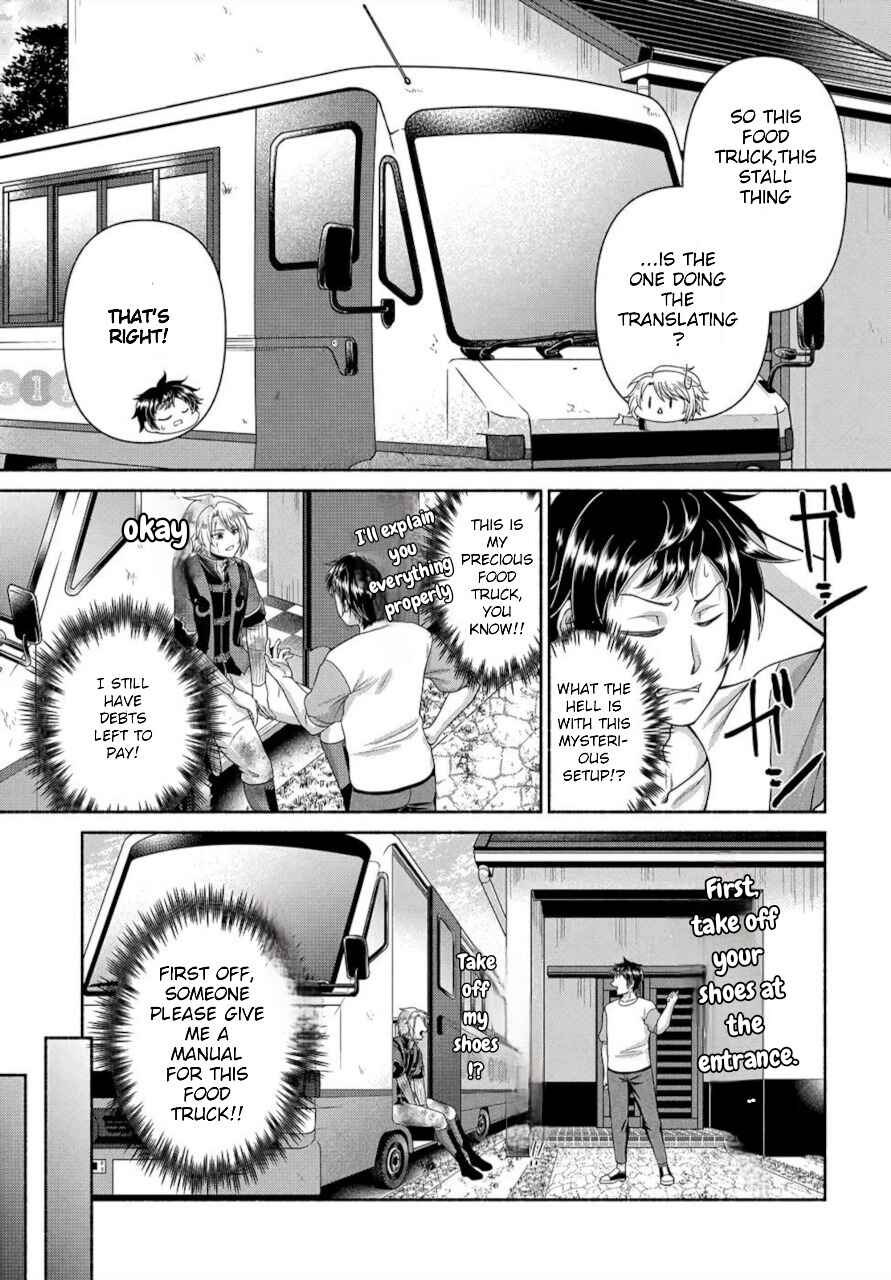 Food Truck "Deli-joy" - Shasou Kara Isekai e Umaimono Mitsuyu Hanbaichuu! Chapter 8 - Page 11