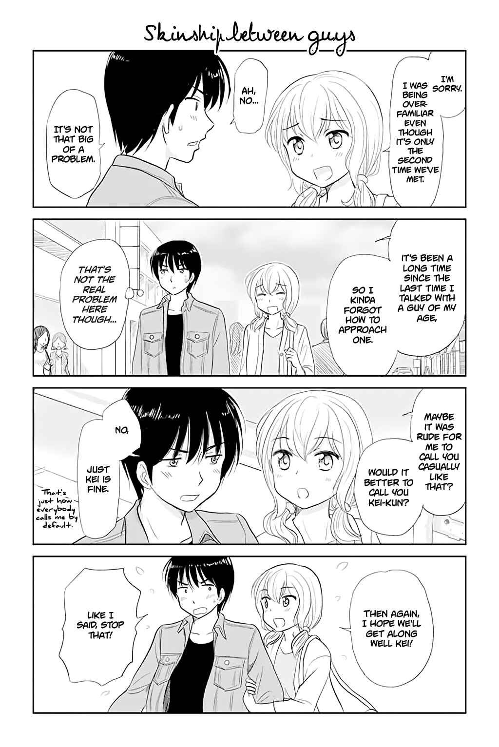 Otome Danshi ni Koisuru Otome Chapter 35 - Page 1
