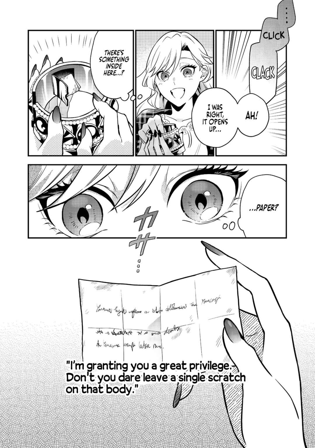 I Woke Up as an Imprisoned Villainess Chapter 1 - Page 36