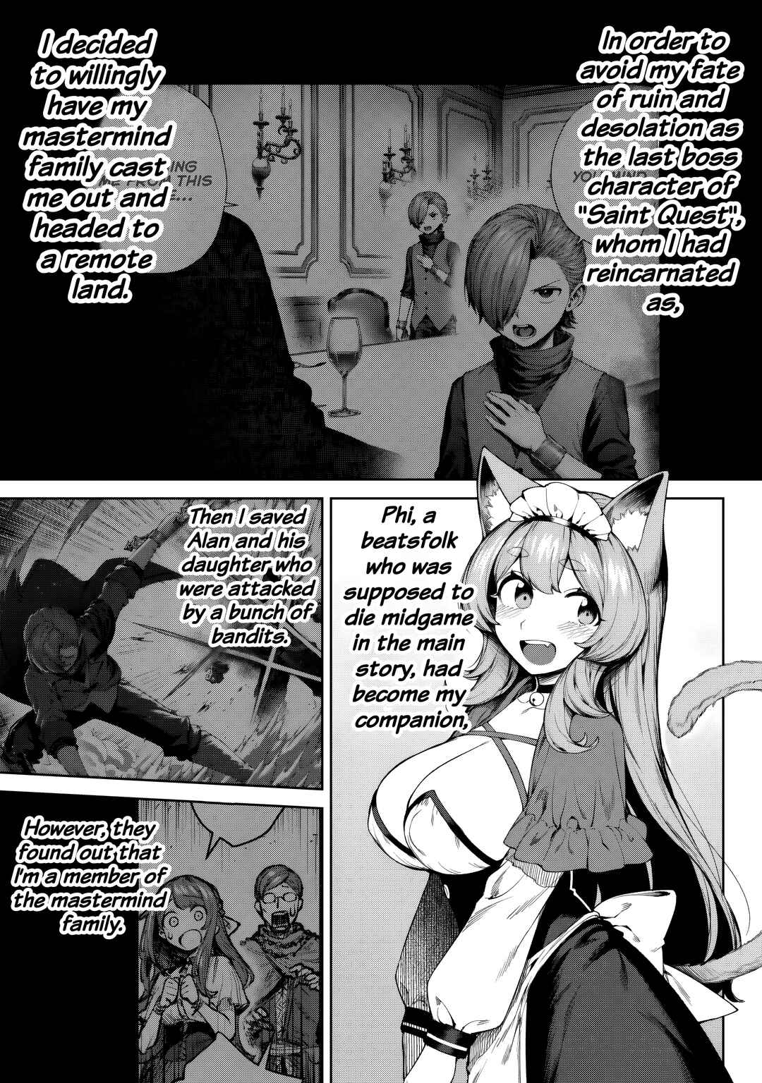 Kuromaku Ikka ni Tensei Shita kedo Gensaku Mushishite Dokuritsu Suru Chapter 5.1 - Page 2