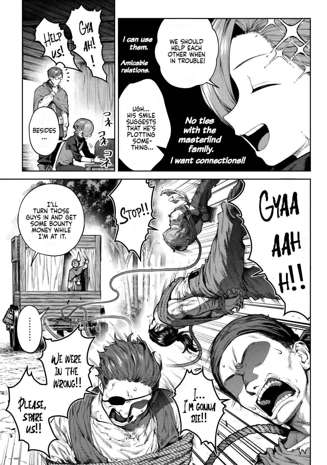 Kuromaku Ikka ni Tensei Shita kedo Gensaku Mushishite Dokuritsu Suru Chapter 5.1 - Page 8