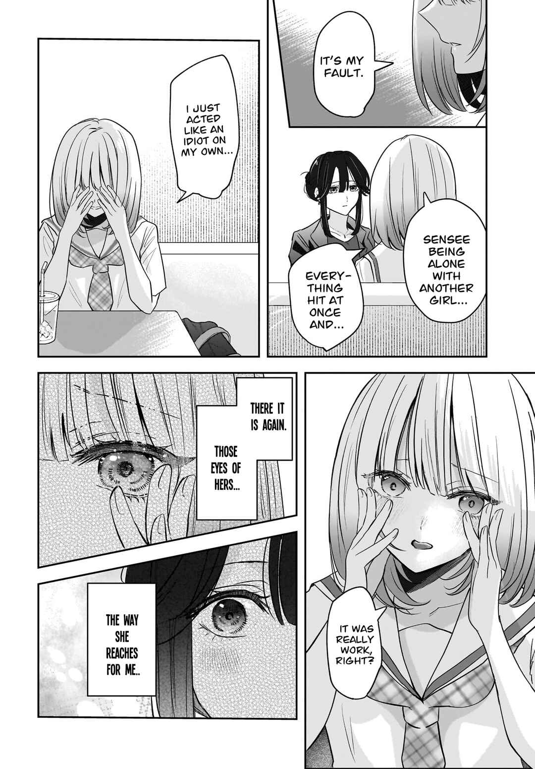 Hitodzuma Kyoushi ga Oshiego no Joshi koukousei ni do hamari suru Hanashi Chapter 7 - Page 12