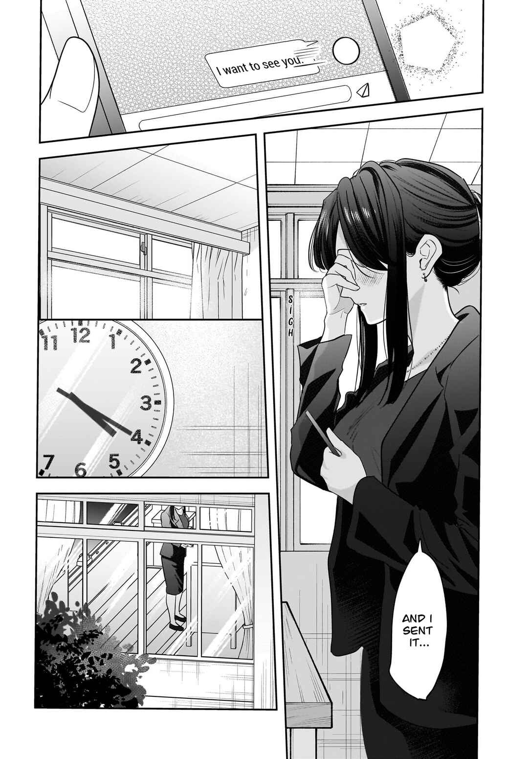 Hitodzuma Kyoushi ga Oshiego no Joshi koukousei ni do hamari suru Hanashi Chapter 7 - Page 4