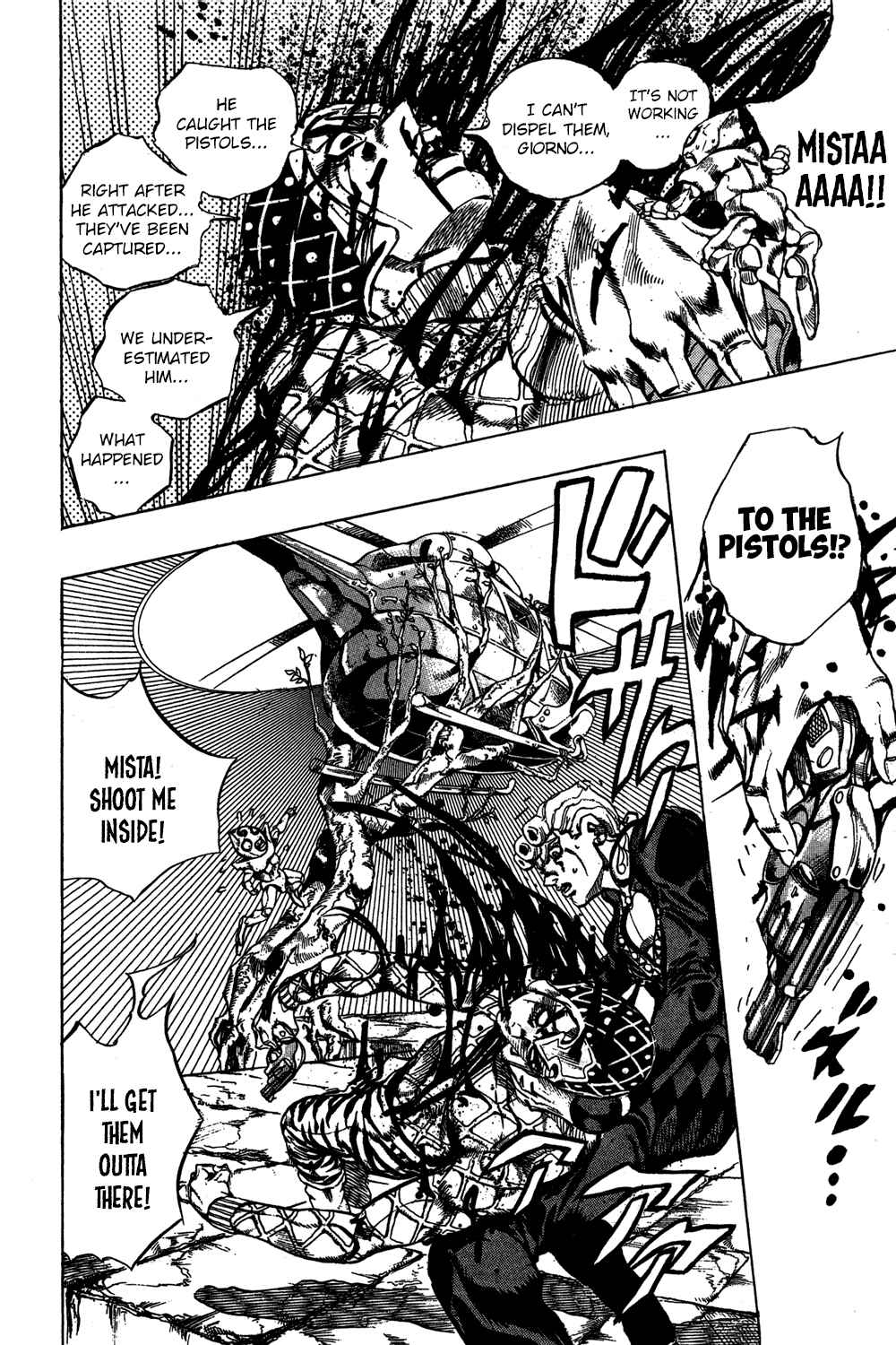 JoJo no Kimyou na Bouken: Part 5 - Ougon no Kaze Chapter 121 - Page 5