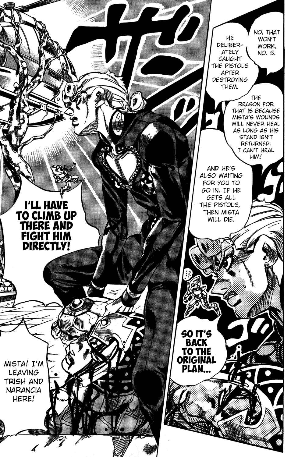 JoJo no Kimyou na Bouken: Part 5 - Ougon no Kaze Chapter 121 - Page 6
