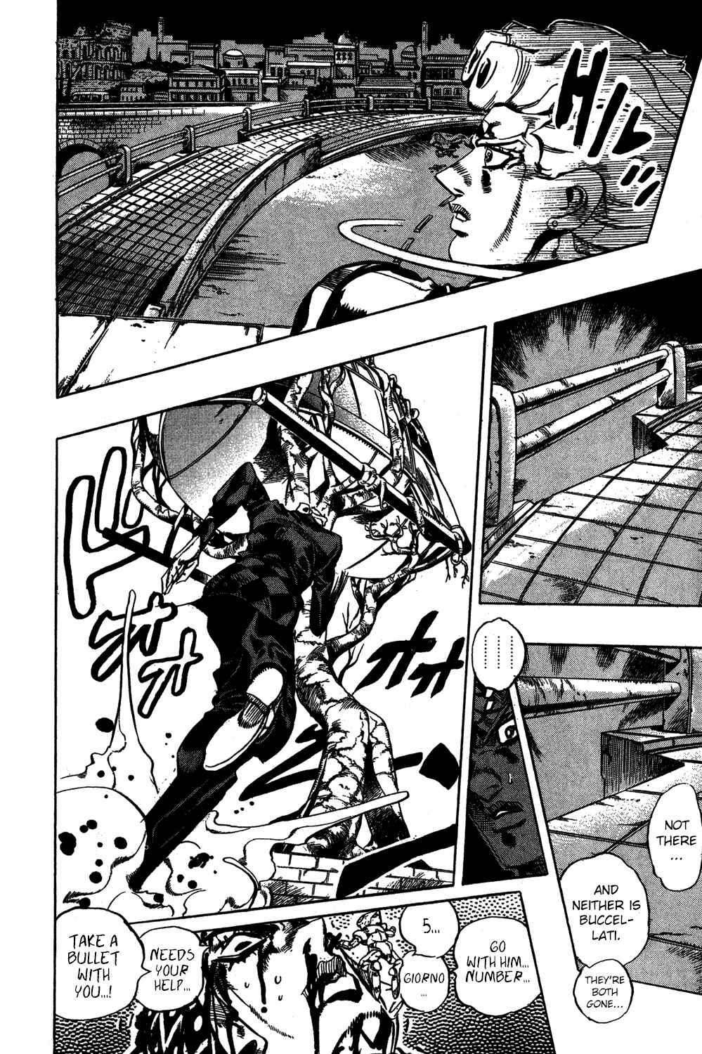 JoJo no Kimyou na Bouken: Part 5 - Ougon no Kaze Chapter 121 - Page 7