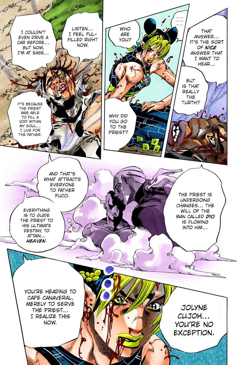 JoJo no Kimyou na Bouken: Part 6 - Stone Ocean Color-ban Chapter 117 - Page 12