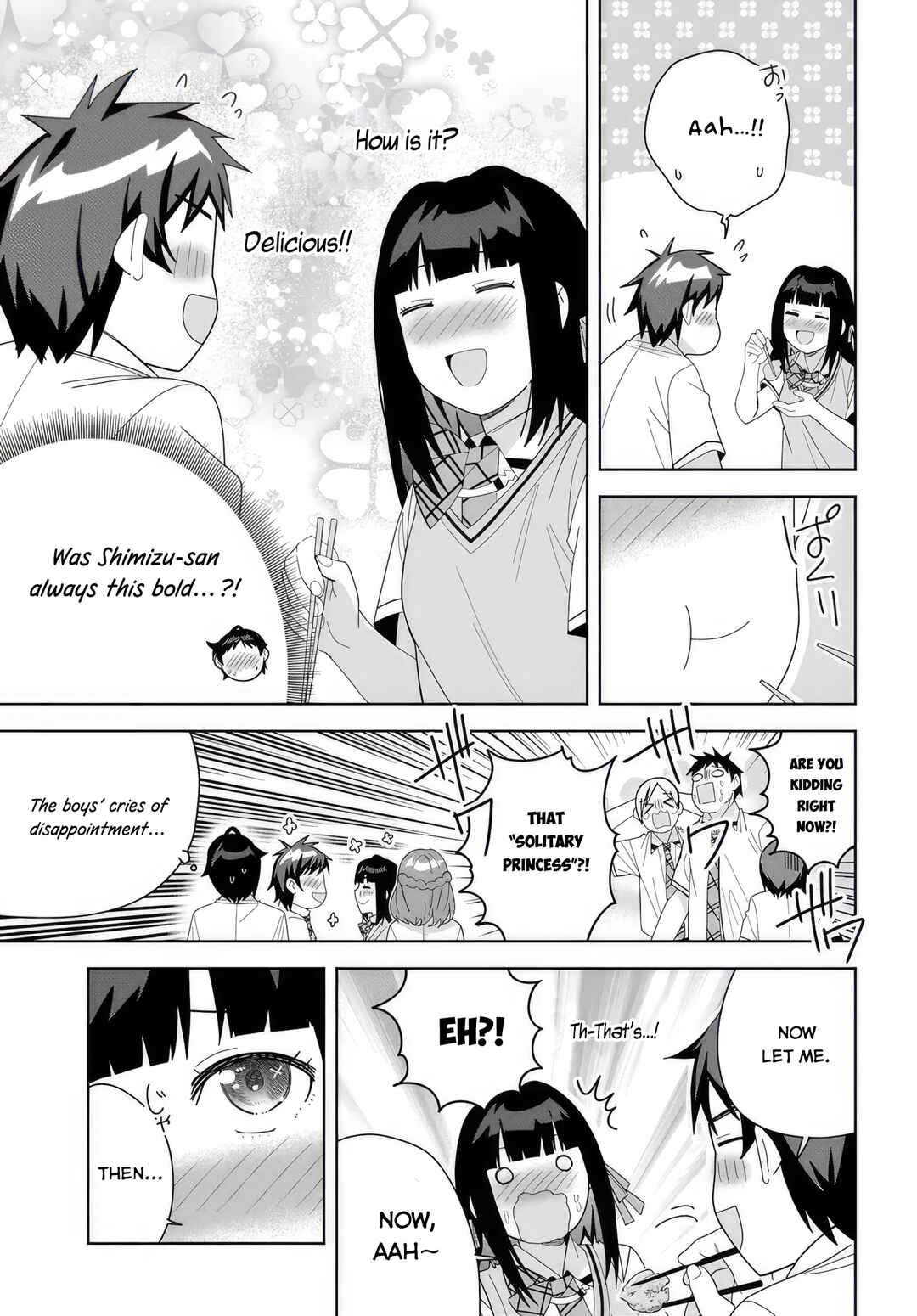 Classmate no Moto Idol ga, Tonikaku Kyodou Fushin nandesu. Chapter 12 - Page 12