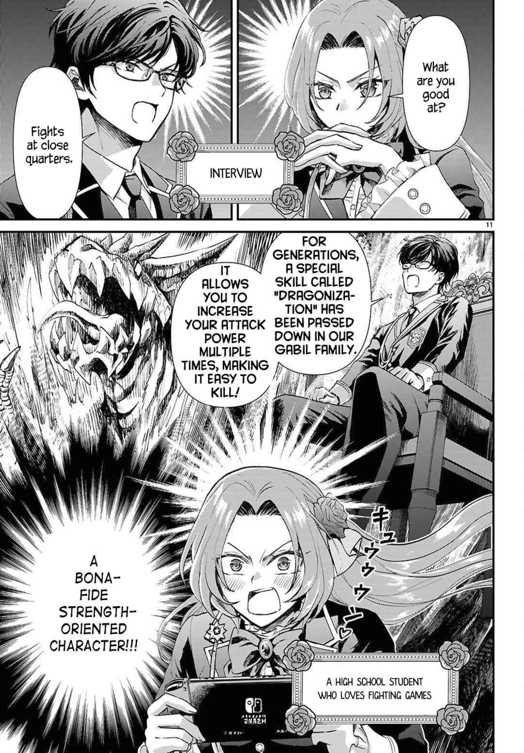 Danshi Koukousei, Otome Game no Akuyaku Reijou ni Tensei Suru. Chapter 10 - Page 11