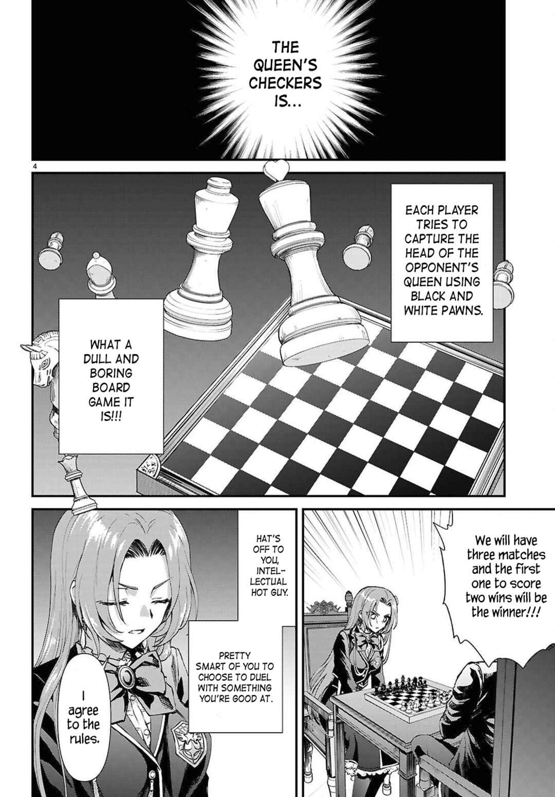 Danshi Koukousei, Otome Game no Akuyaku Reijou ni Tensei Suru. Chapter 10 - Page 4