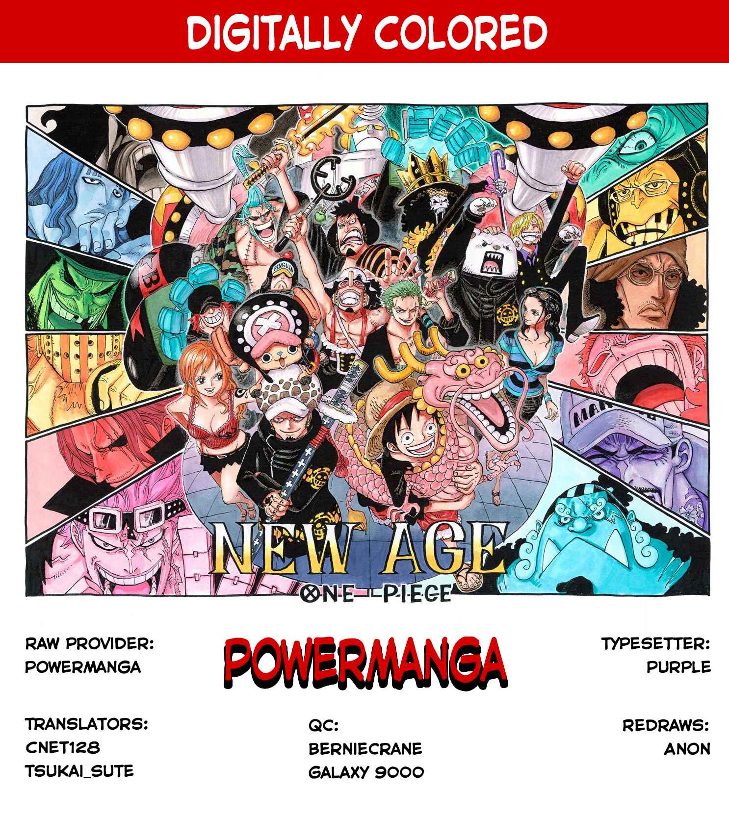One Piece (Official Colored) Chapter 702 - Page 1