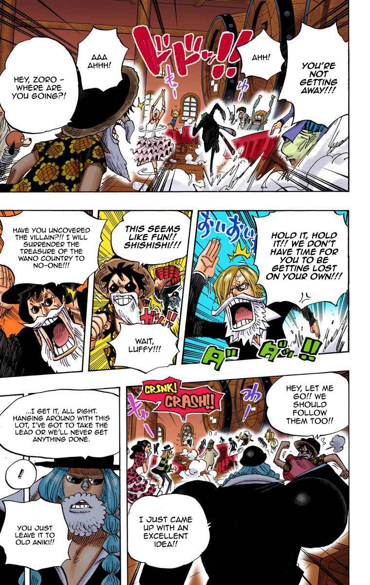 One Piece (Official Colored) Chapter 702 - Page 8