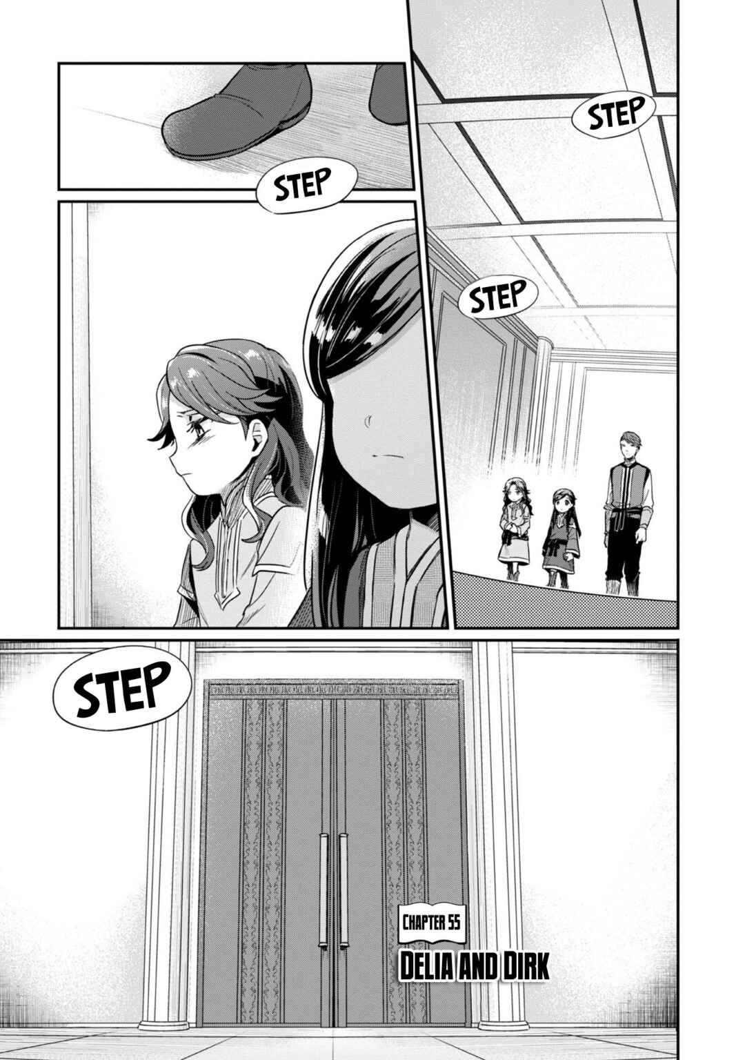 Honzuki no Gekokujou: Shisho ni Naru tame ni wa Shudan o Erandeiraremasen—Dai-2 Bu: Hon no Tamenara Miko ni Naru! Chapter 55 - Page 2