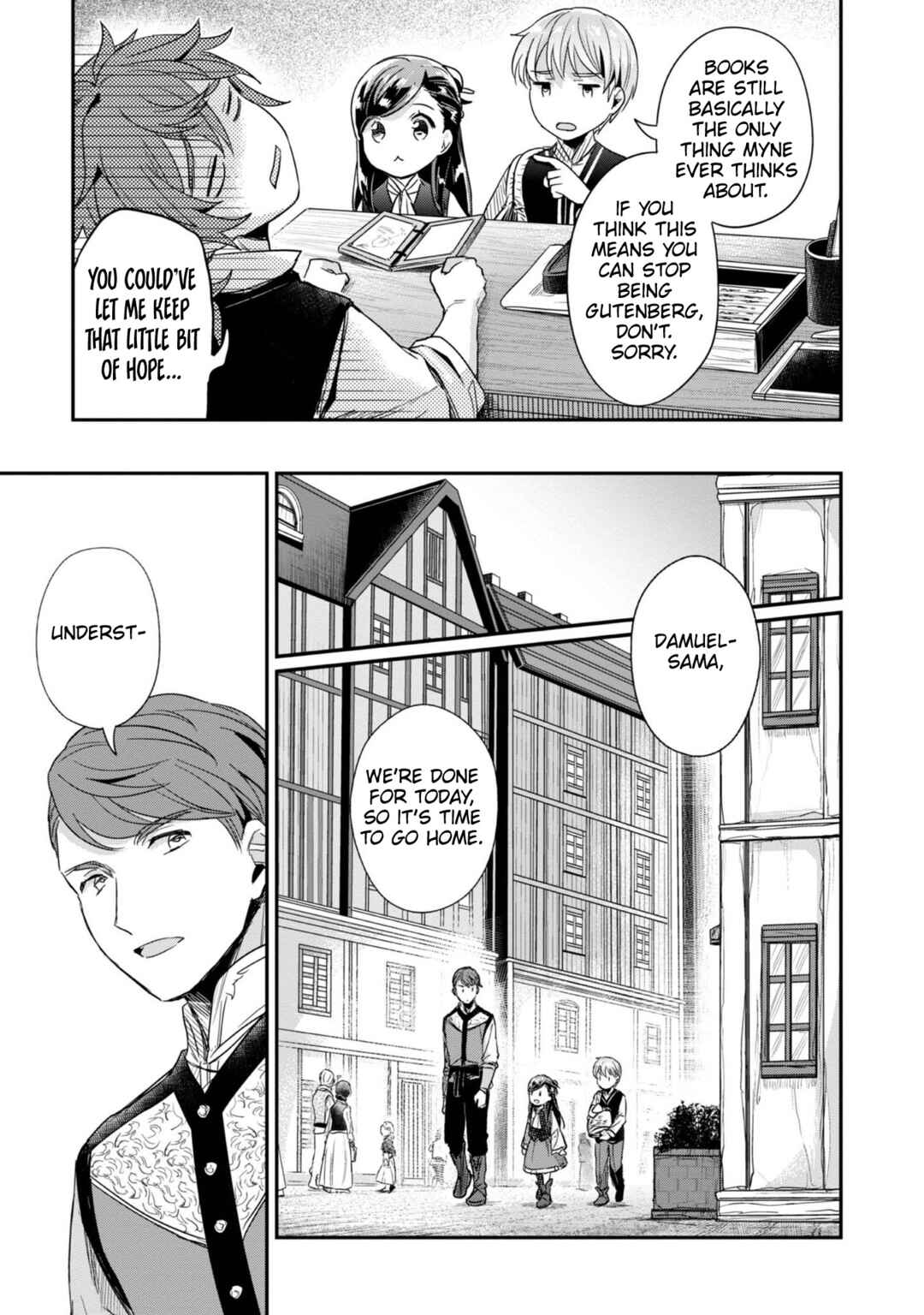 Honzuki no Gekokujou: Shisho ni Naru tame ni wa Shudan o Erandeiraremasen—Dai-2 Bu: Hon no Tamenara Miko ni Naru! Chapter 55 - Page 20