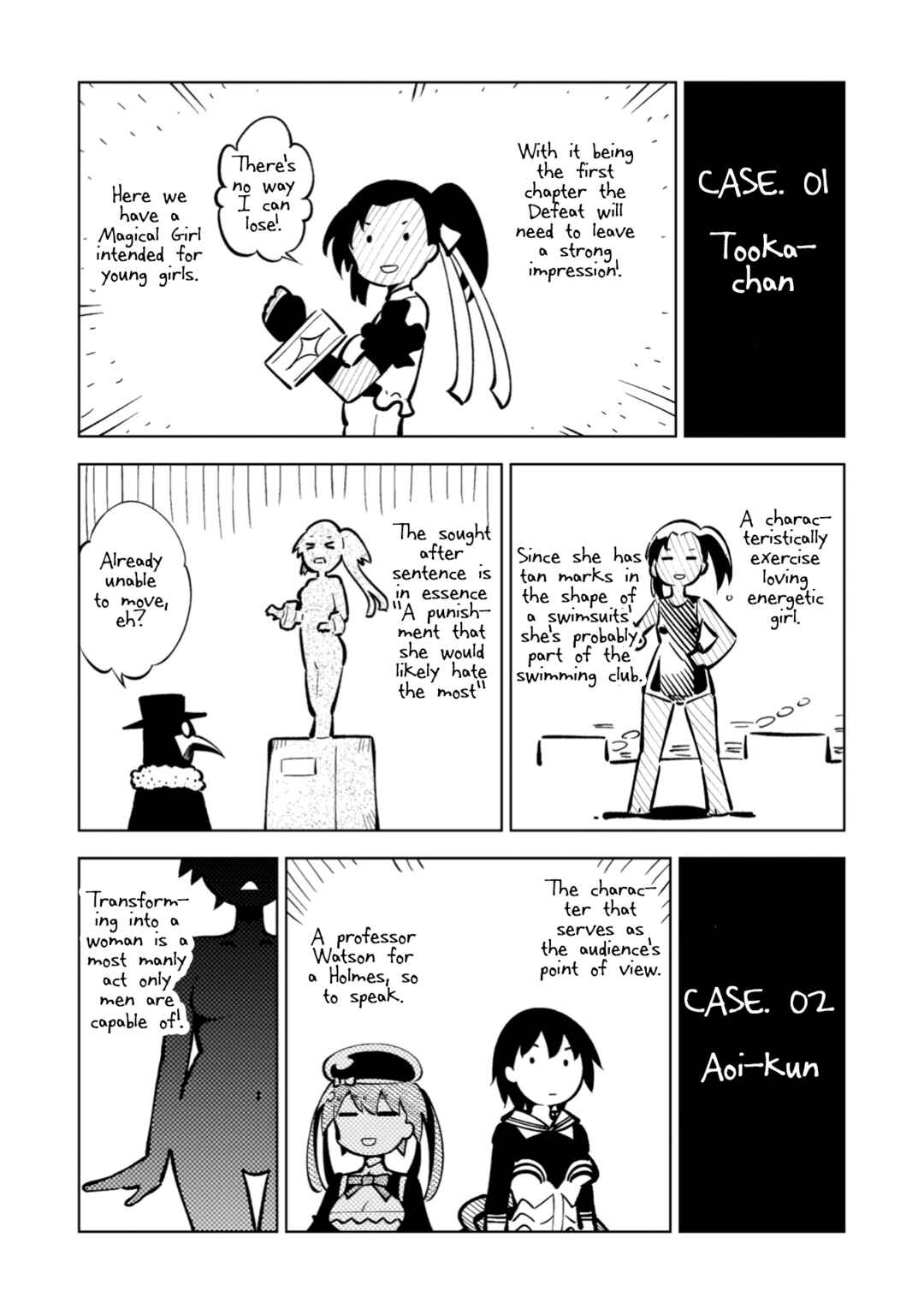 Mahou Shoujo × Haiboku Saiban Chapter 5.1 - Page 8