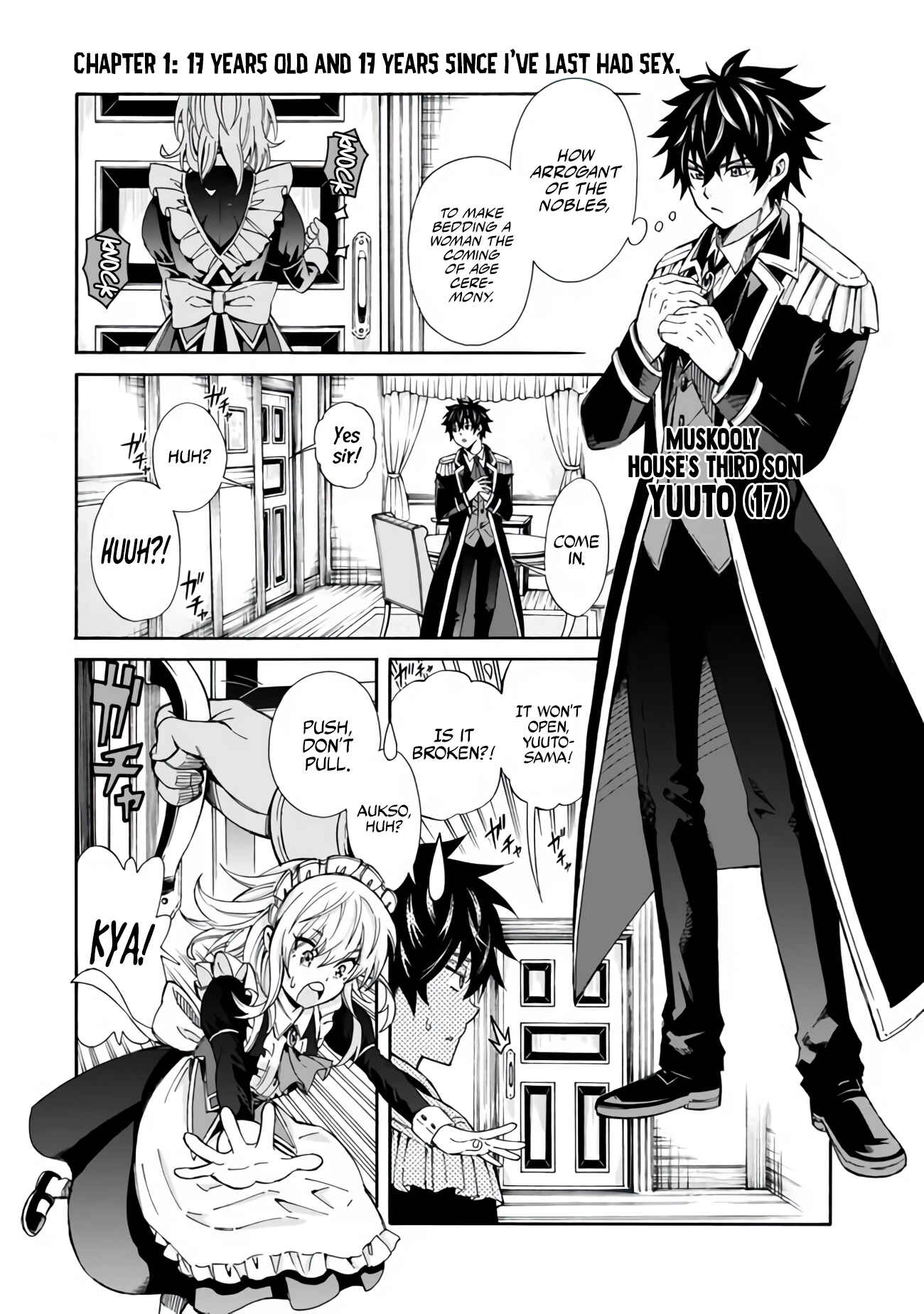 Isekai Saikou no Kizoku, Harem wo Fuyasu Hodo Tsuyoku Naru Chapter 1 - Page 4