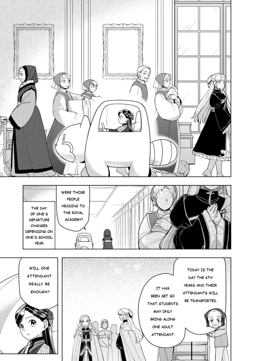 Honzuki no Gekokujou: Shisho ni Naru tame ni wa Shudan o Erandeiraremasen—Dai-3 Bu: Ryouchi ni Hon o Hirogeyou! Chapter 46 - Page 3
