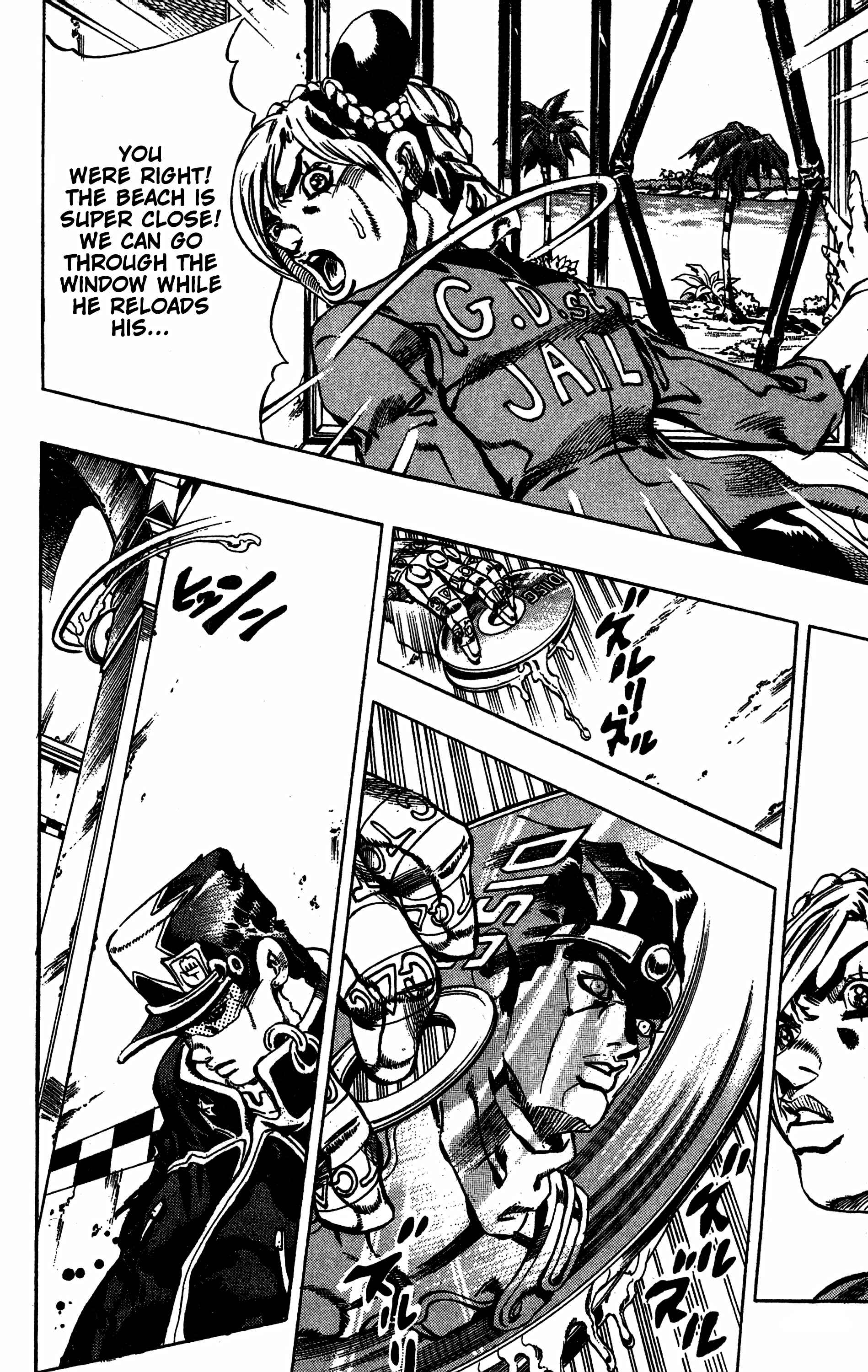 JoJo no Kimyou na Bouken: Part 6 - Stone Ocean Chapter 19 - Page 6