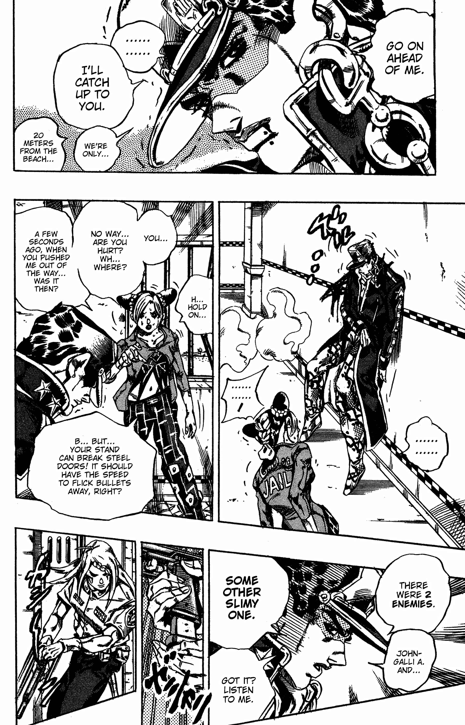 JoJo no Kimyou na Bouken: Part 6 - Stone Ocean Chapter 19 - Page 8